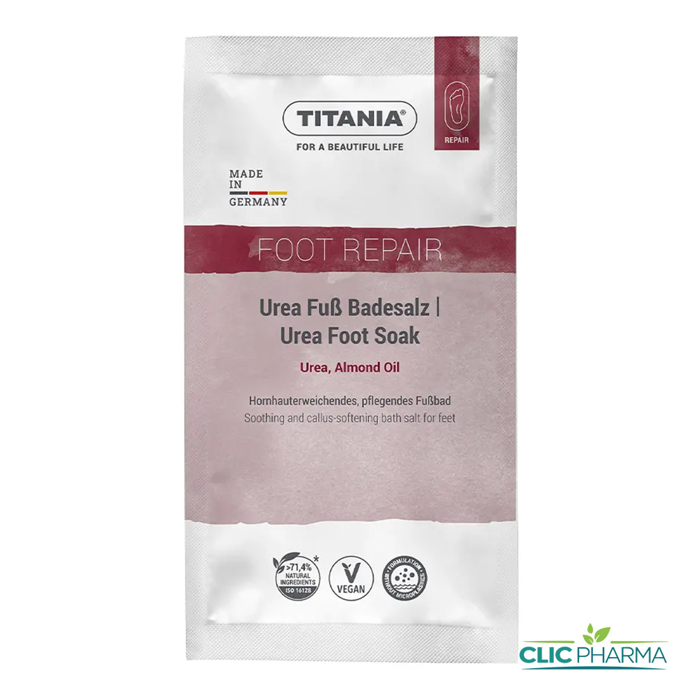 TITANIA SACHET DE BAIN DE PIEDS A L'UREE 40Gr REF 5062