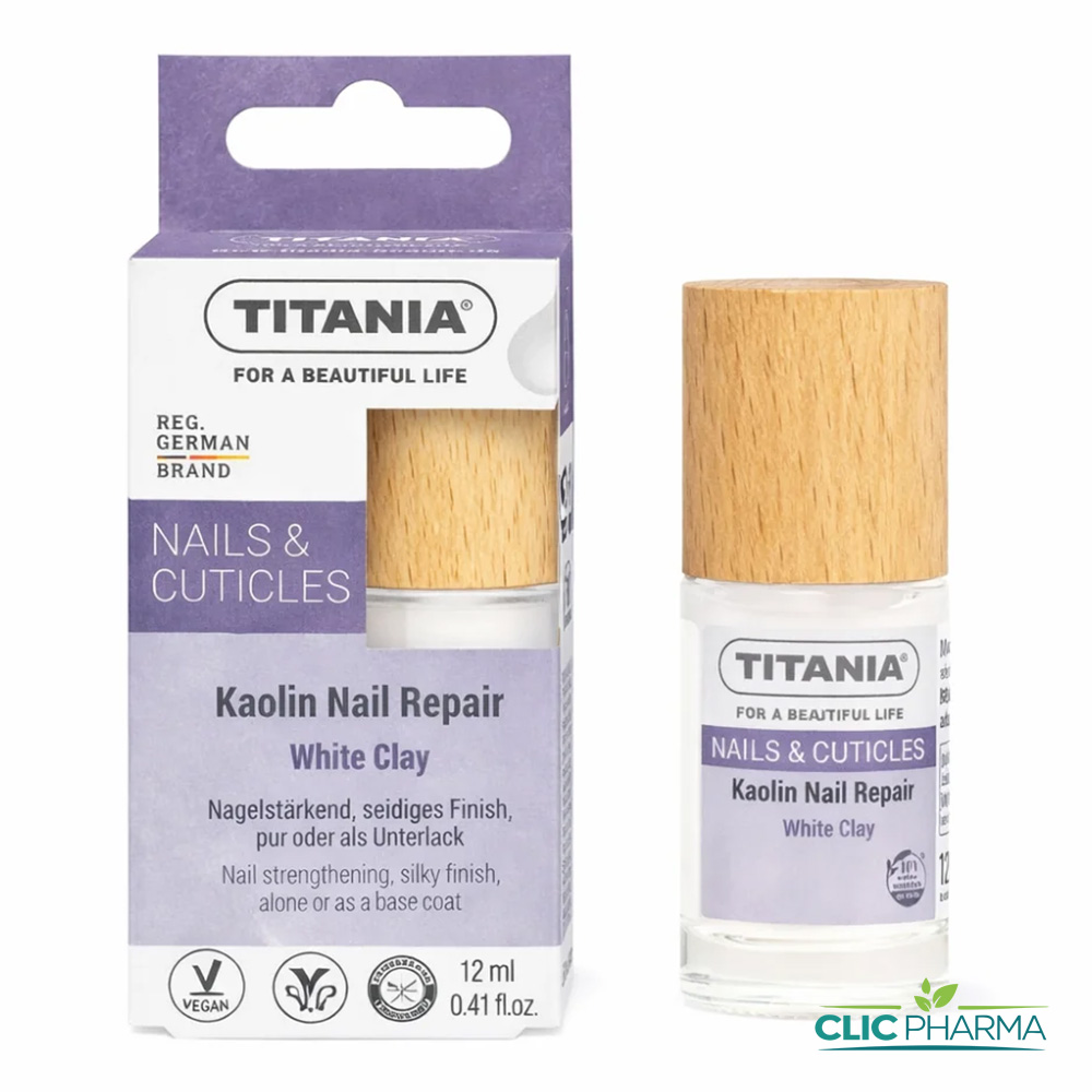 TITANIA VERNIS REPARATEURPOUR ONGLES AU KAOLIN 12ML REF 1112
