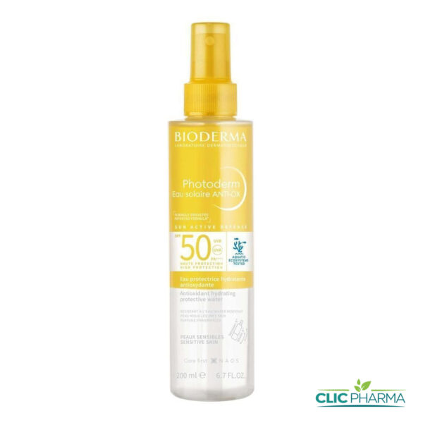 BIODERMA PHOTODERM EAU SOLAIRE ANTI-OX SPF50+ 200ML