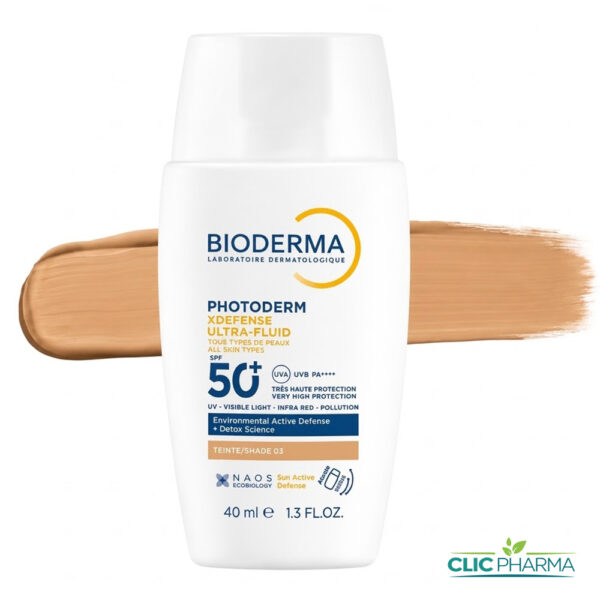 BIODERMA PHOTODERM XDEFENSE ULTRA FLUID TEINTE 03 SPF50+ 40ML