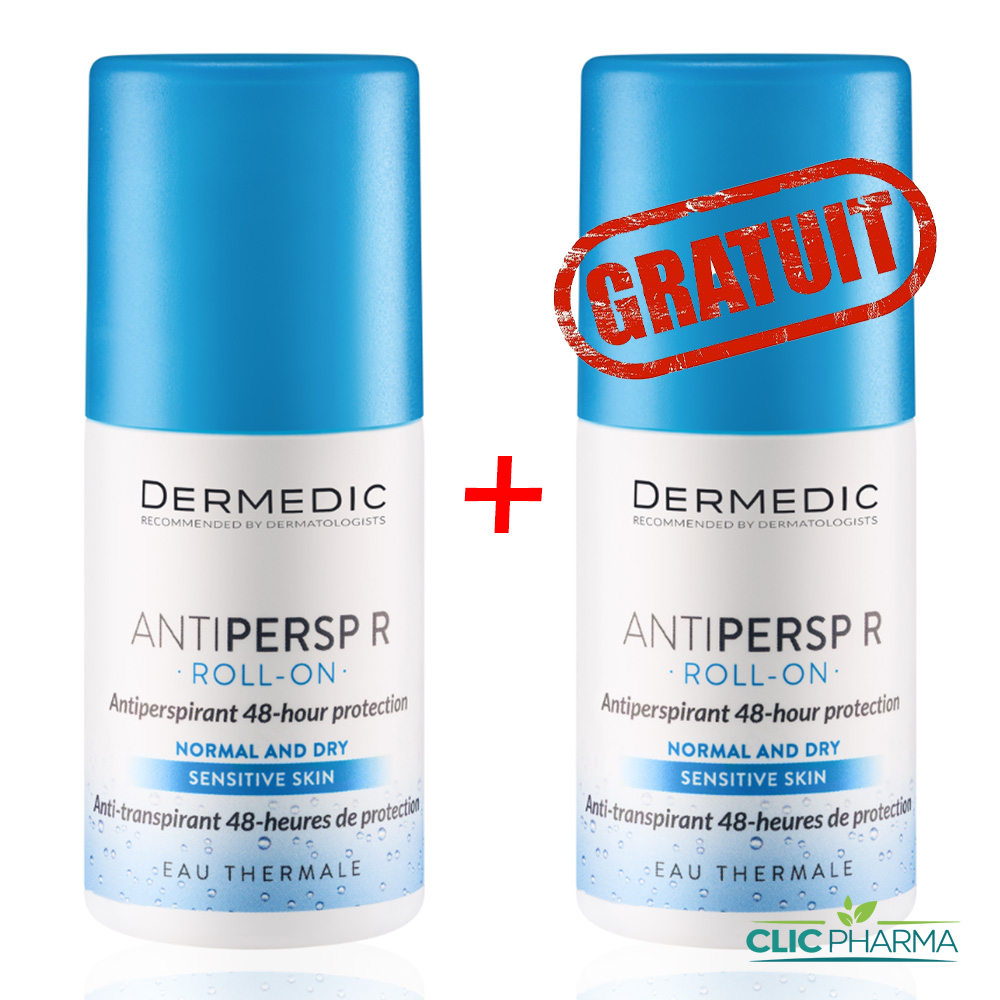 DERMEDIC DEO ANTI TRANSP ROLL ON BLEU 1+1 60GR