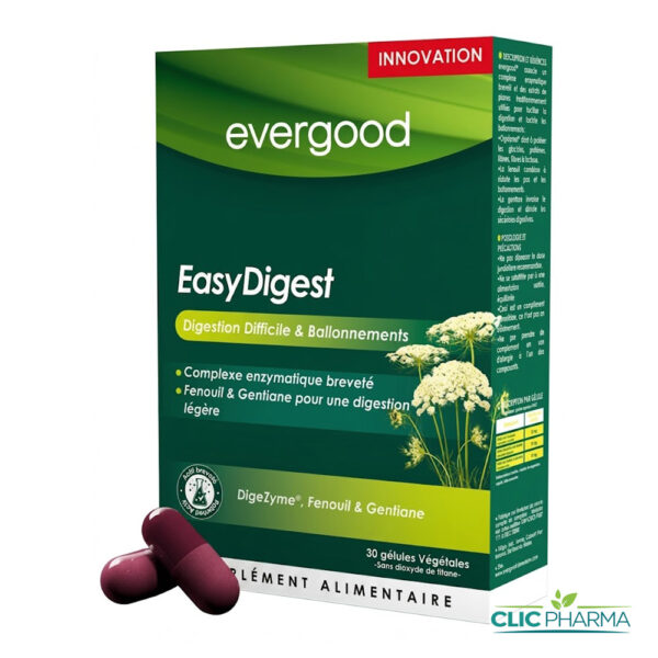 EVERGOOD EASYDIGEST (30 GELULES)