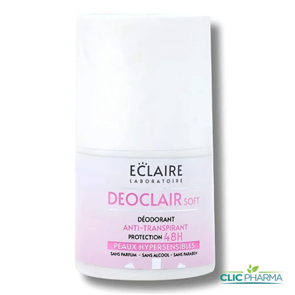ECLAIRE DEOCLAIR DEO SOFT PEAUX HYPERSENSIBLES 48H ROLL-ON 50ML