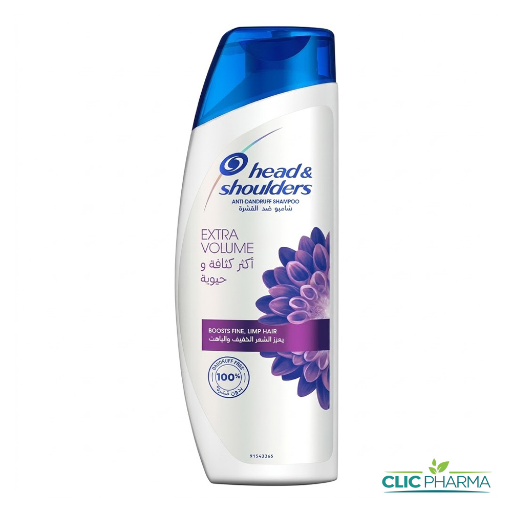 HEAD SHOULDERS SHAMP EXTRA VOLUME 400ML