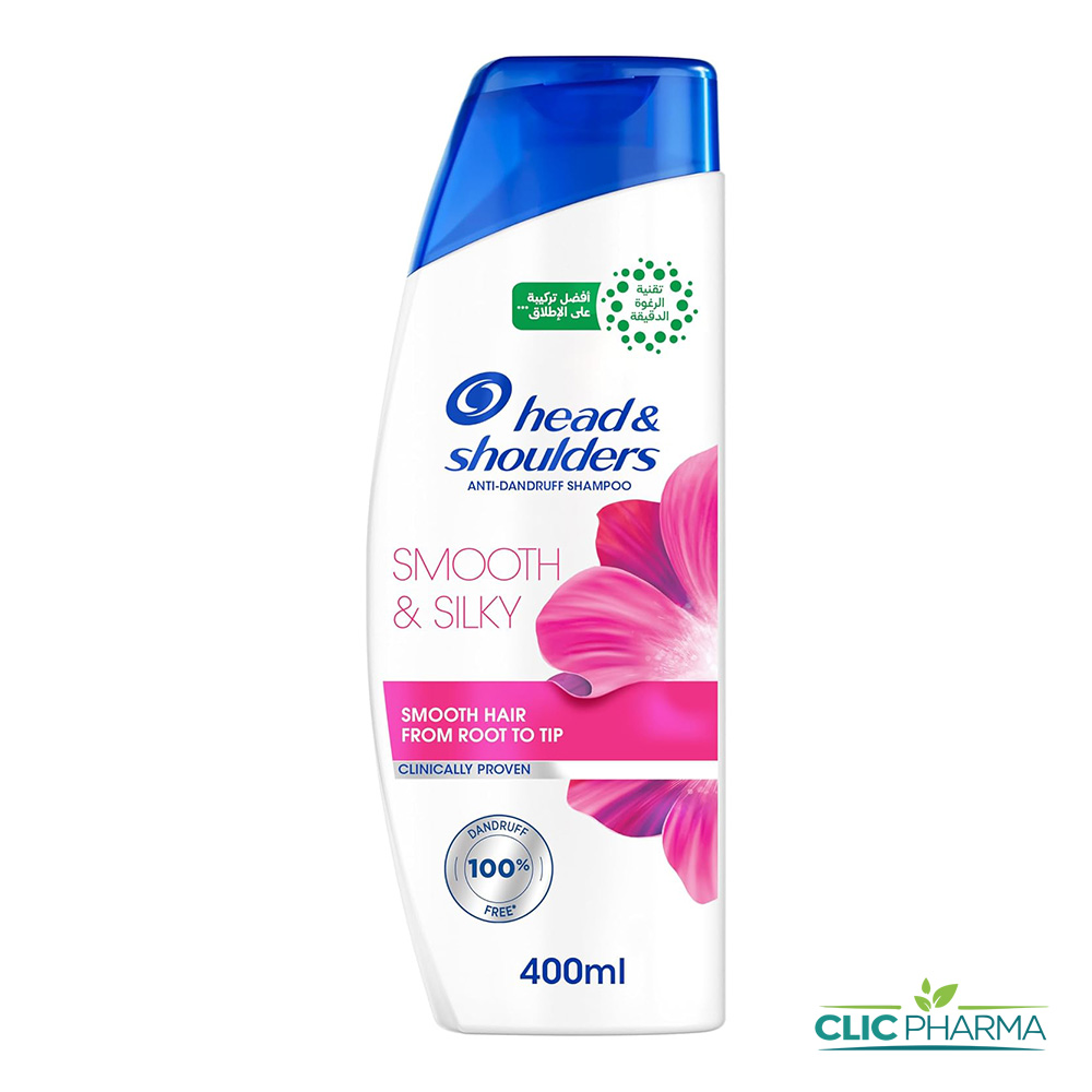 HEAD SHOULDERS SHAMP SMOOTH SILKY 400ML