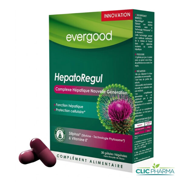 EVERGOOD HEPATOREGUL (30 GELULES)