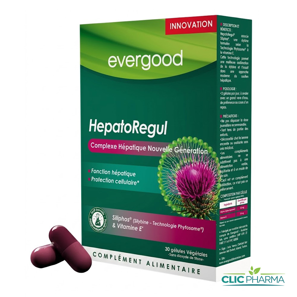 HEPATOREGUL GELULES B 30