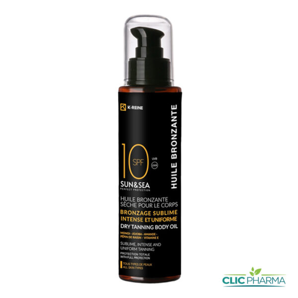 K-REINE HUILE BRONZANTE SECHE POUR LE CORPS SPF10 150ML