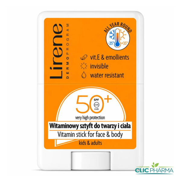 LIRENE STICK ECRAN VISAGE CORPS SPF50+ 15ML