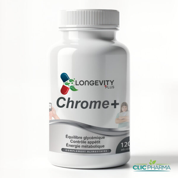 LONGEVITY CHROME+ (120 GELULES)