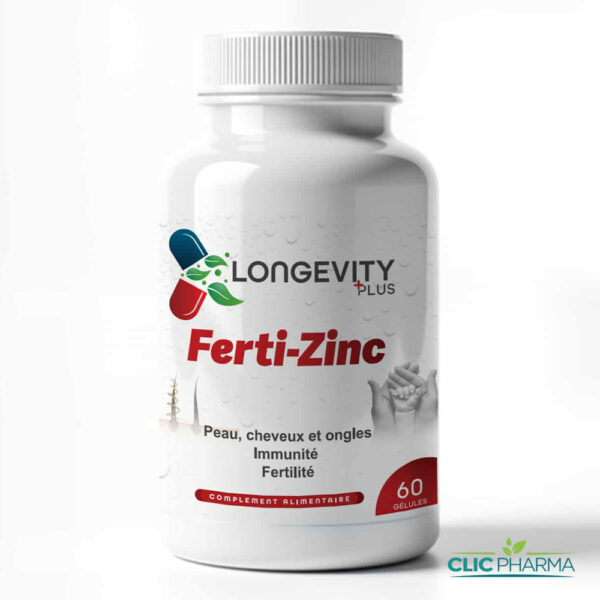 LONGEVITY FERTI ZINC (60 GELULES)