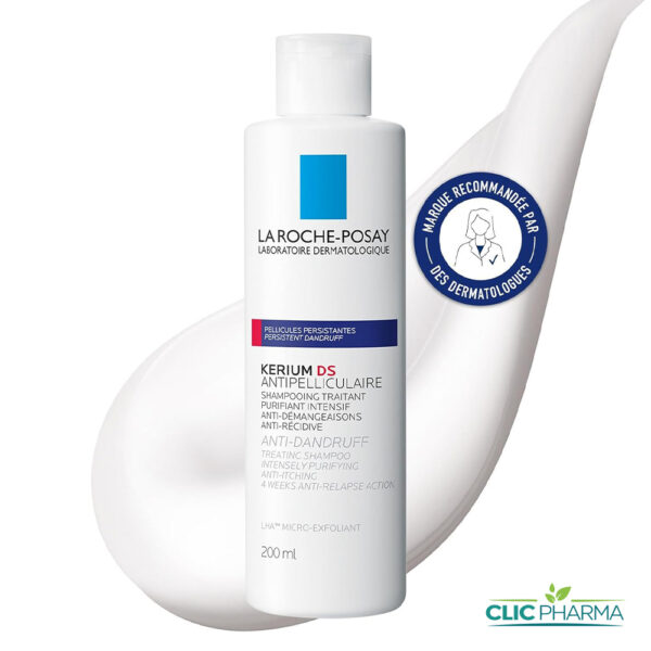 LA ROCHE POSAY KERIUM DS SHAMPOOING ANTIPELLICULAIRE 200ML