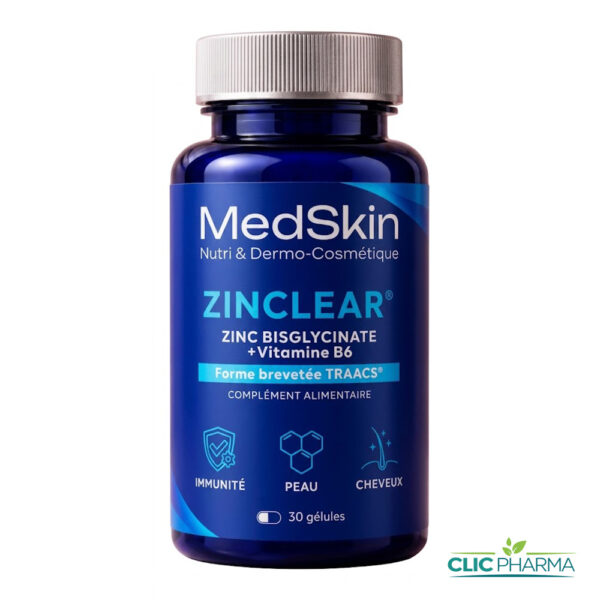 MEDSKIN ZINCLEAR (30 GELULES)