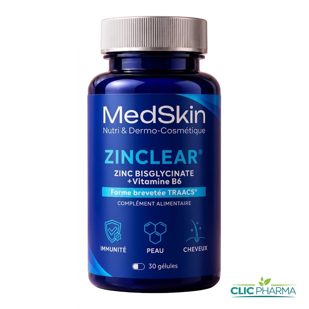 MEDSKIN ZINCLEAR GELULES B 30