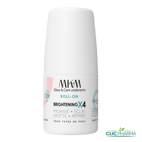 MKM BRIGHTENING X4 72H ROLL-ON 50ML (DEODORANT ECLAIRCISSANT)