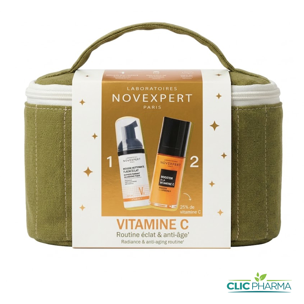 NOVEXPERT TROUSSE (SERUM BOOSTER VITA C 30ML+MOUSSE NET 40ML)