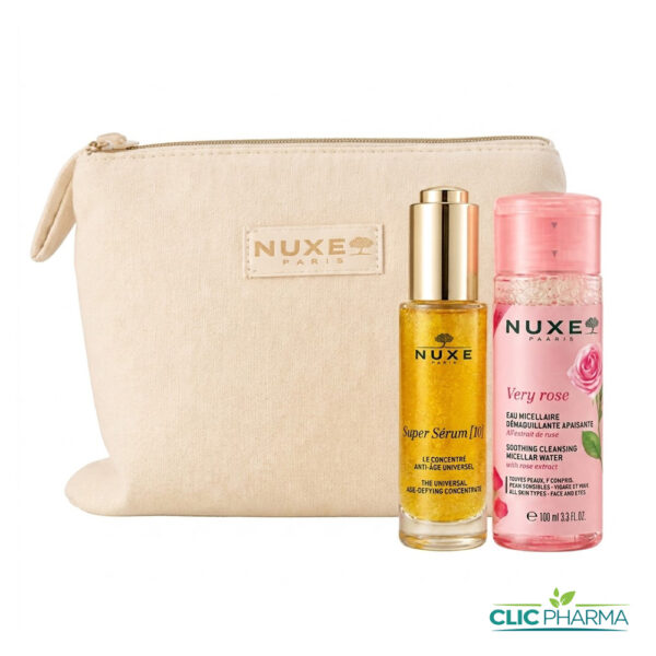 NUXE TROUSSE (SUPER SERUM 30ML + EAU MICELLAIRE VERY ROSE 100ML GRATUITE)