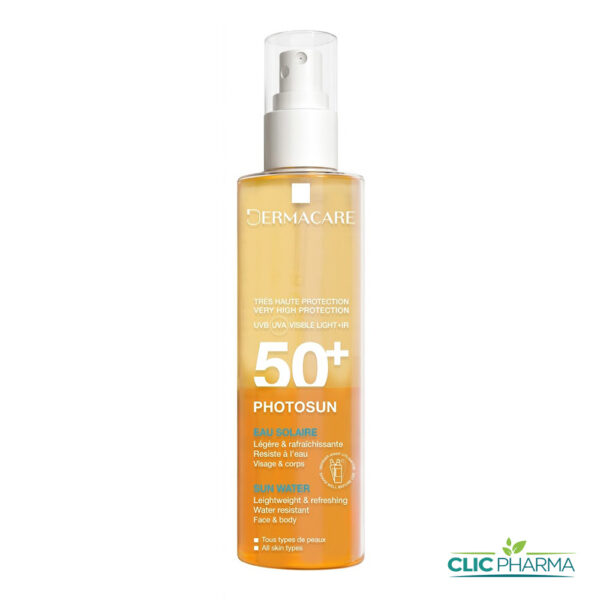 DERMACARE PHOTOSUN EAU SOLAIRE VISAGR/CORPS SPF50+ 200ML