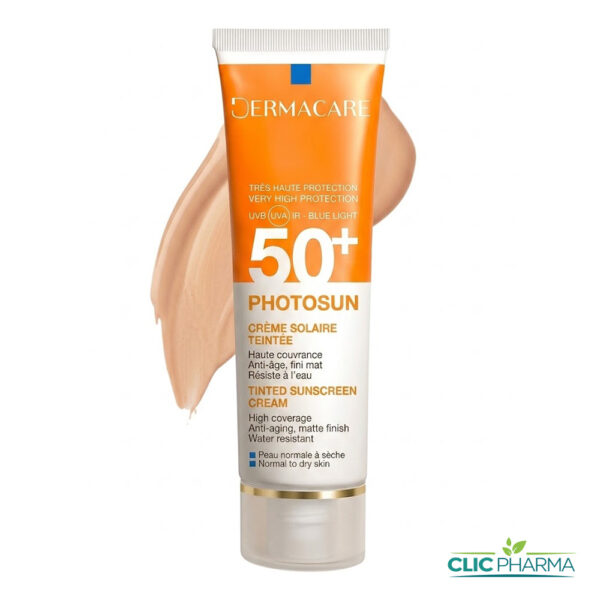 DERMACARE PHOTOSUN CREME PROTECT TEINTEE 01 SPF50+ 50ML