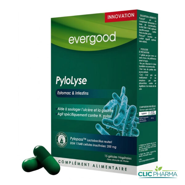 EVERGOOD PYLOLYSE (15 GELULES)