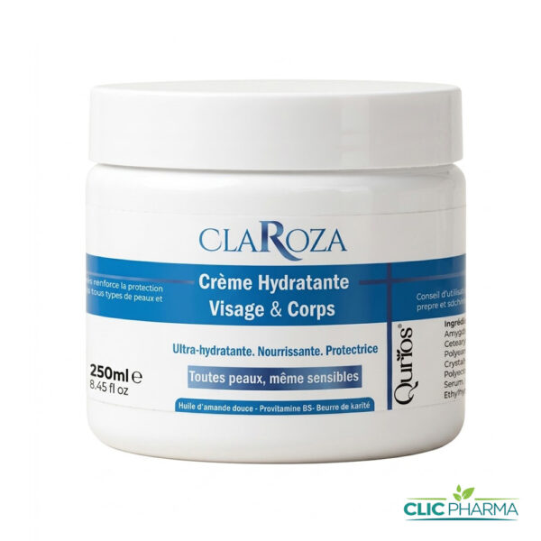 QURIOS CLAROZA CREME HYDRA CORPS VISSAGE 250ML
