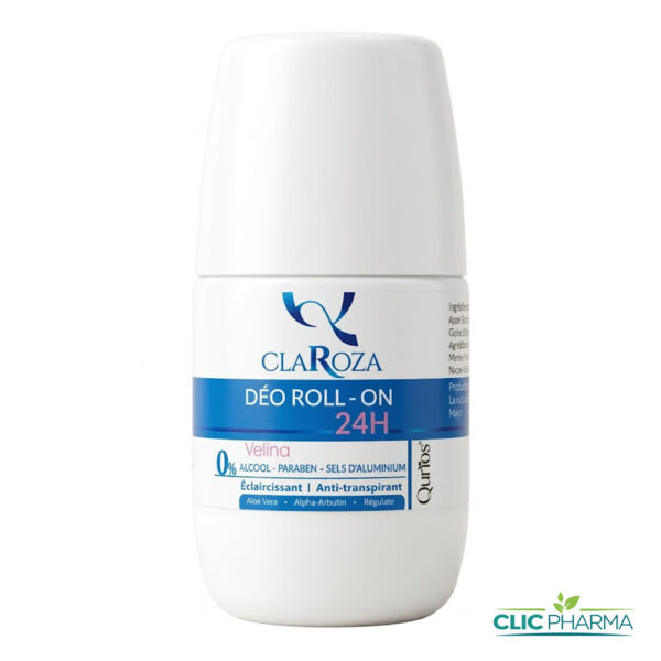 QURIOS CLAROZA DEODORANT ECLAIRCISSANT VELINA ROLL-ON 50ML