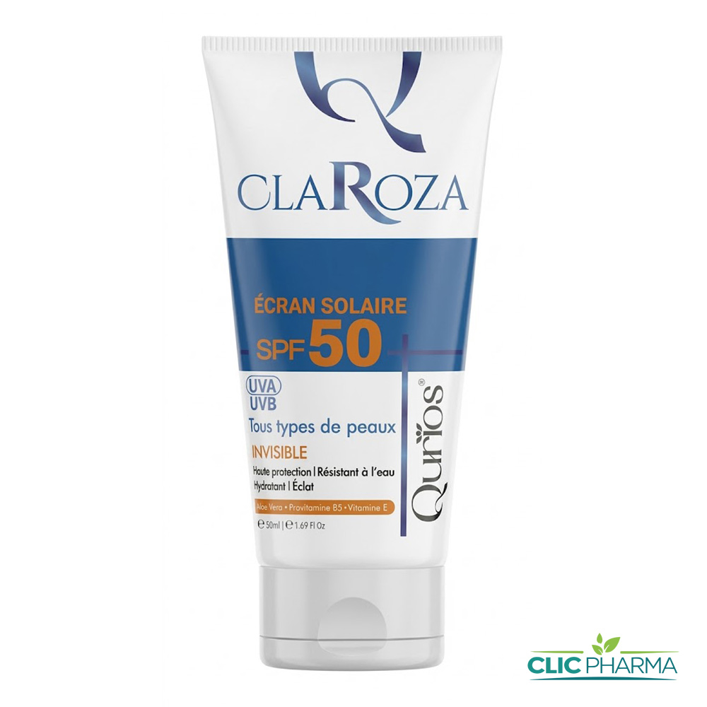 QURIOS CLAROZA LAIT SOLAIRE SPF 50+150ML