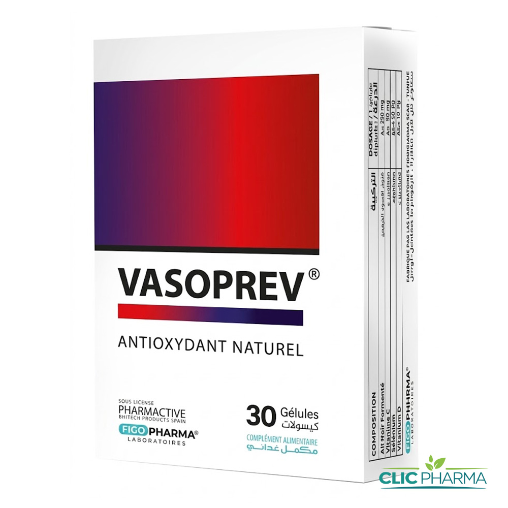 VASOPREV GELULES B 30