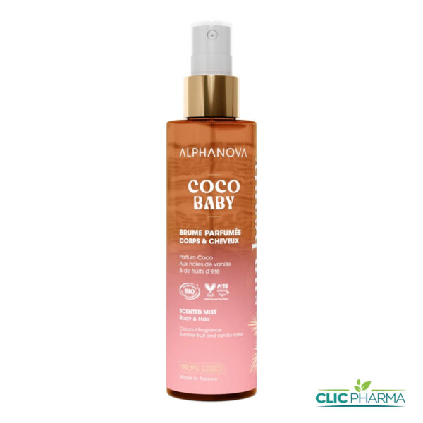 ALPHANOVA BRUME CHEVEUX CORPS COCO BABY 100ML