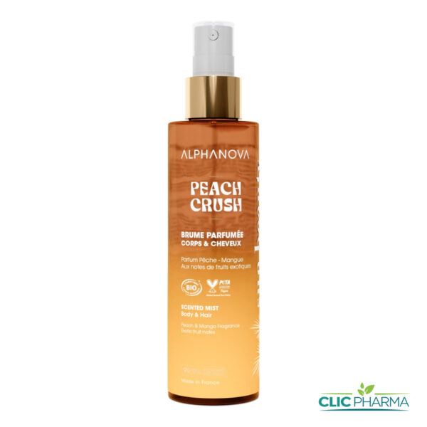 ALPHANOVA BRUME CHEVEUX CORPS PEACH CRUSH 100ML