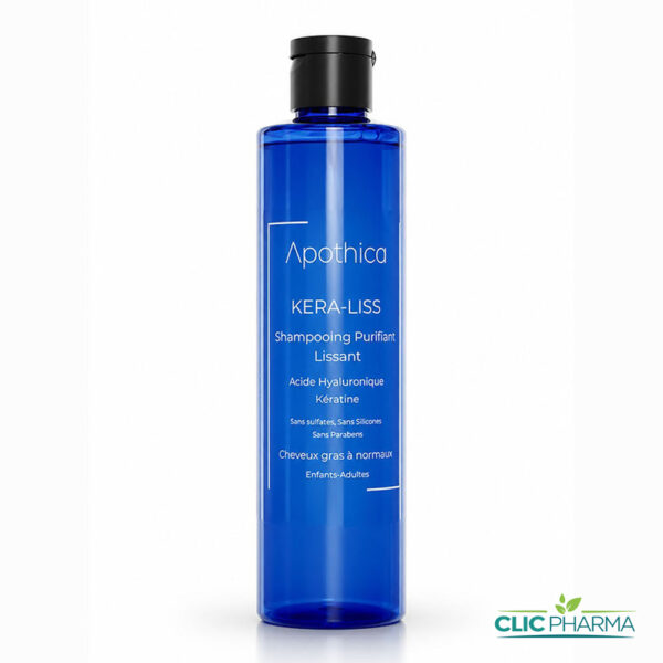 APOTHICA KERA LISS SHAMPOOING PURIFIANT CHEVEUX GRAS 250ML