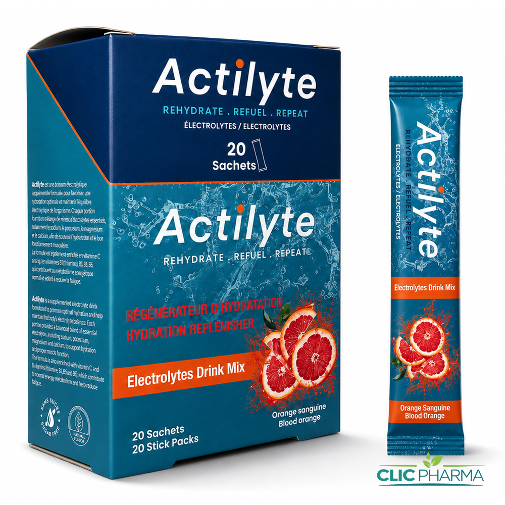 AYFEED ACTILYTE ORANGE SANGUINE B 20 SACHETS