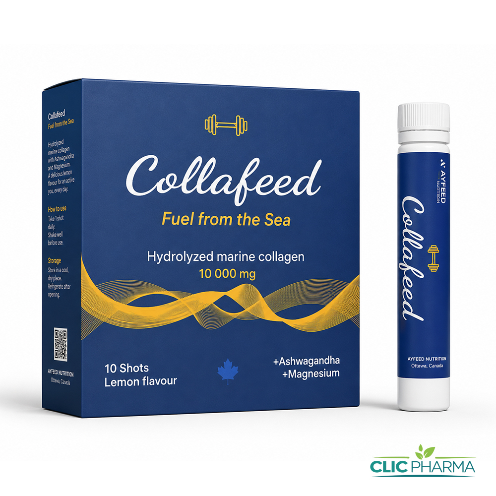 AYFEED COLLAFEED SPORT B 10 SHOTS (BLEU)