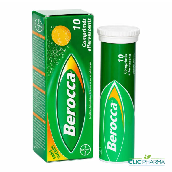 BEROCCA ENERGIE EFFERVERSCENT (BOITE DE 10)