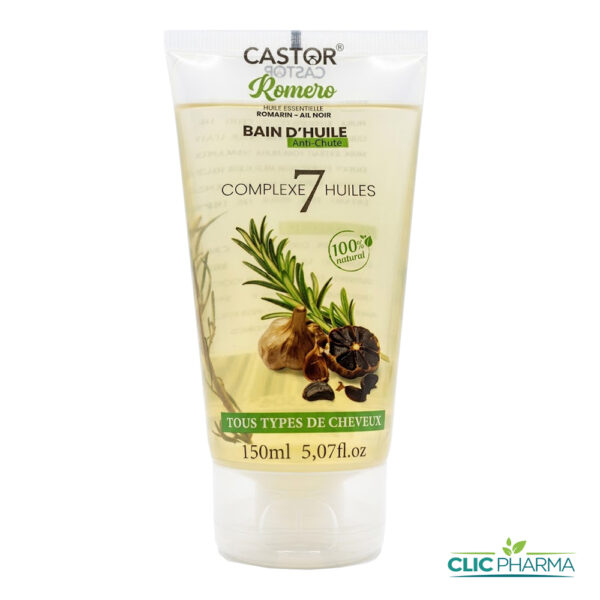 CASTOR ROMERO BAIN D'HUILE ANTI CHUTTE 150ML