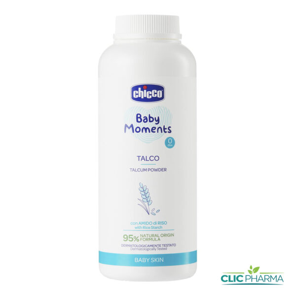 CHICCO BABY MOMENTS TALC POUDRE 150GR