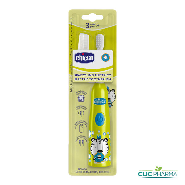 CHICCO BROSSE A DENTS ELECTRIQUE TIGRE 3ANS+