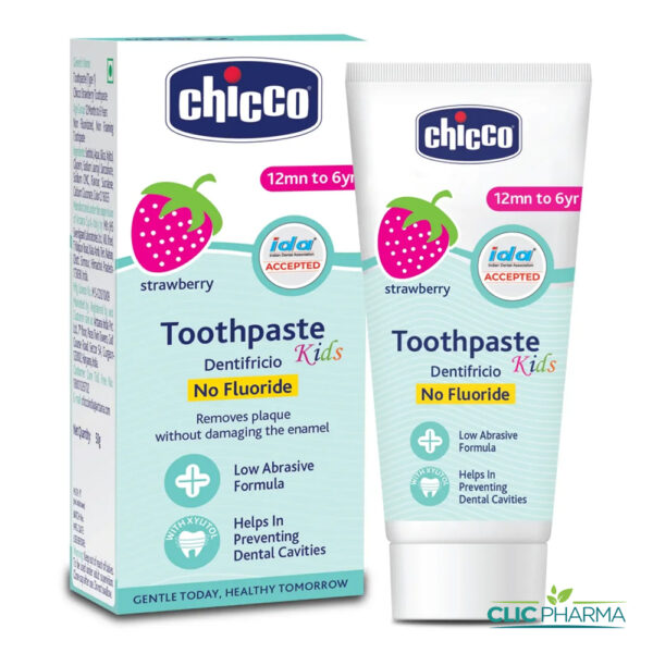 CHICCO DENTIFRICE FRAISE 12M+ 50ML