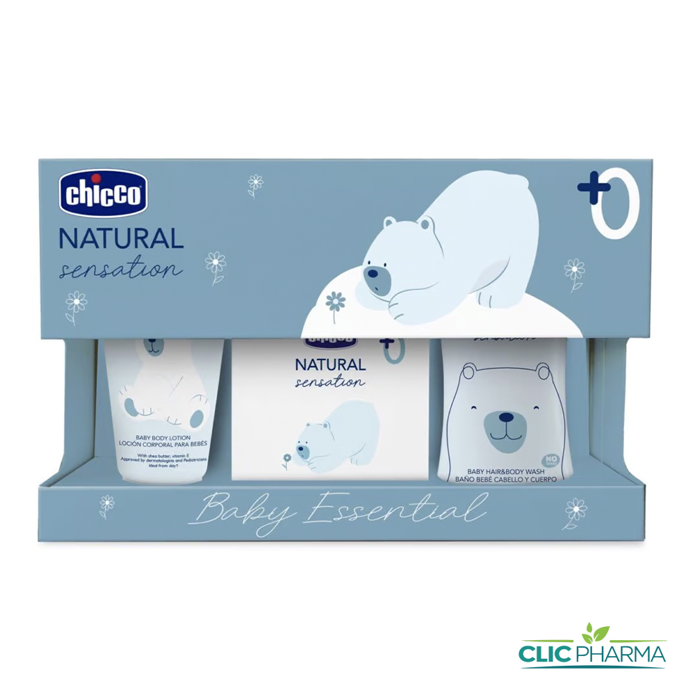 CHICCO NATURAL SENSATION COFF DE 3 COSMETIQUE 0M+