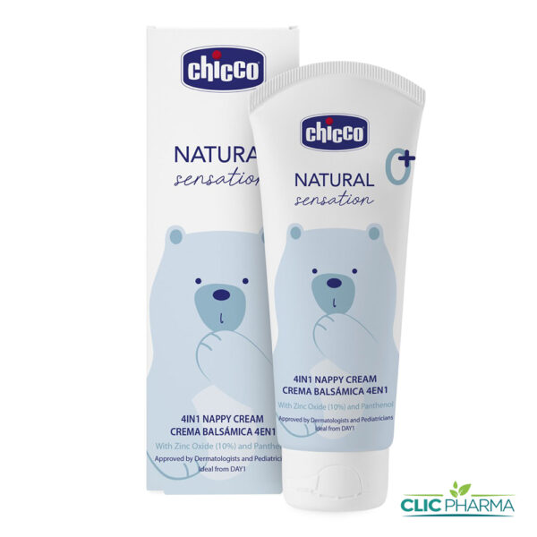 CHICCO NATURAL SENSATION CREME POUR LA CHANGE 4EN1 100ML