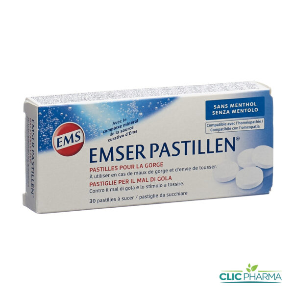 EMSER PASTILLEN SANS MENTHOL (30 COMPRIMES)