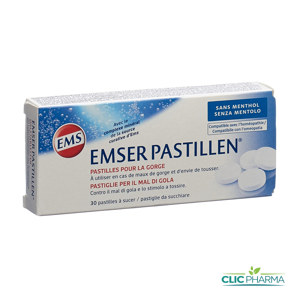 EMSER PASTILLEN SANS MENTHOL B 30