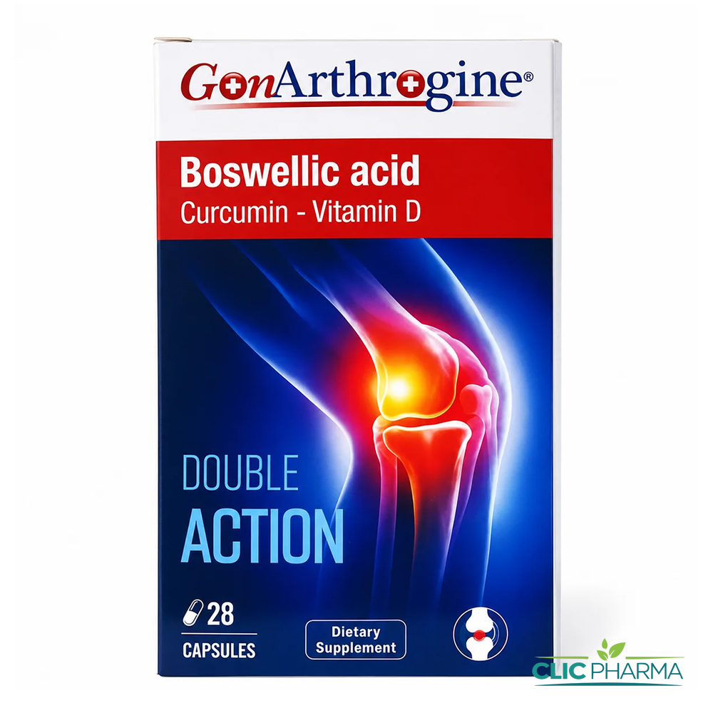 GONARTHROGINE BOSWELLIC ACID DOUBLE ACTION GELULE B 28