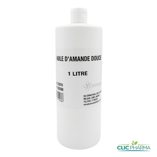 EMNATURA HUILE D'AMANDE DOUCE 1L