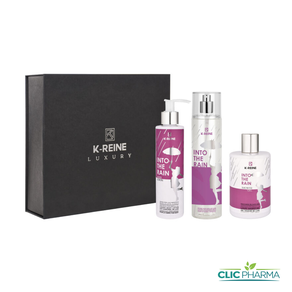 K-REINE COFFRET INTO THE RAIN (LAIT CORPOREL+BRUME PARFUMEE+GEL DOUCHE)