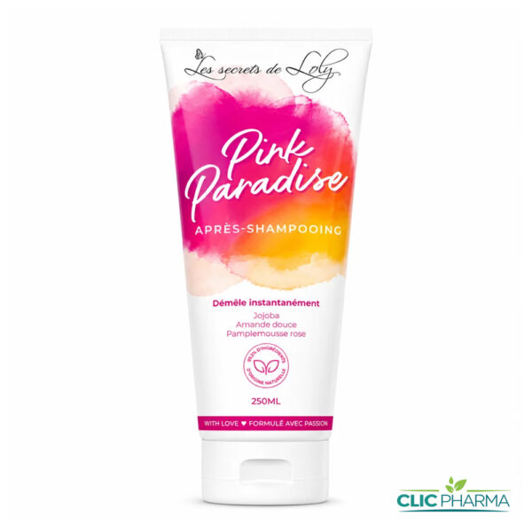 LES SECRETS DE LOLY PINK PARADISE APRES SHAMPOOING ULTRA DEMELANT 250ML
