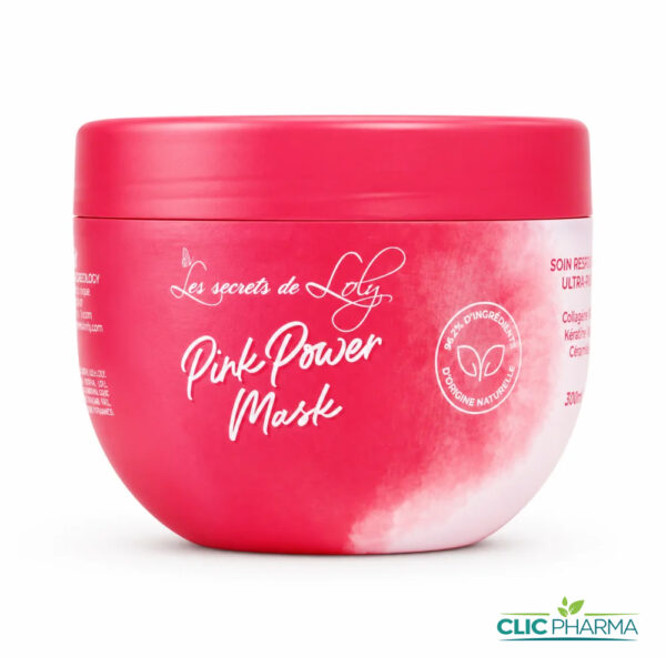 LES SECRETS DE LOLY PINK POWER MASQUE RESTRUCTURANT 300ML