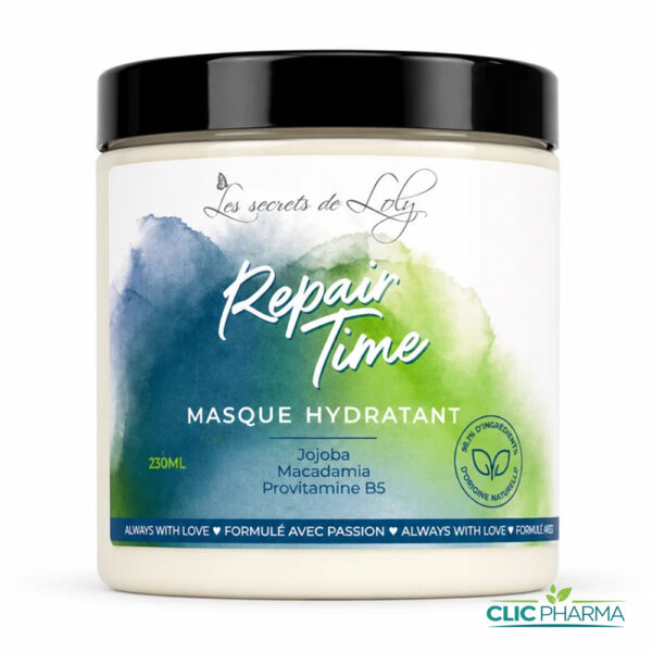 LES SECRETS DE LOLY REPAIR TIME MASQUE HYDRATANT FORTIFIANT 230ML
