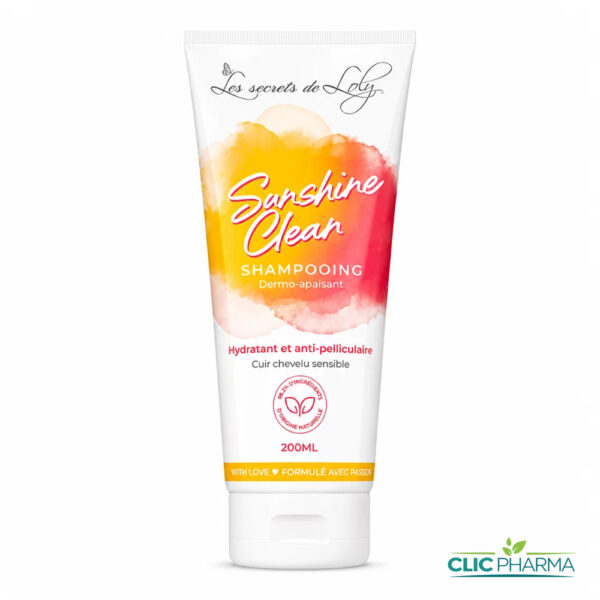 LES SECRETS DE LOLY SUNSHINE CLEAN SHAMPOOING CUIR CHEVELU SENSIBLE 200ML