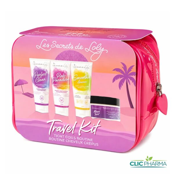 LES SECRETS DE LOLY TROUSSE DE VOYAGE CHEVEUX CREPUS
